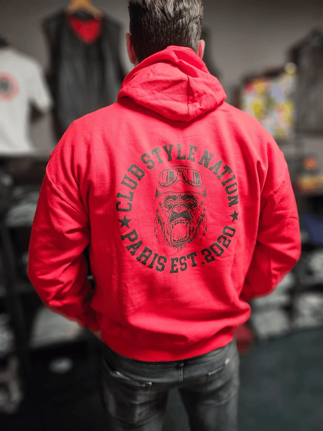 Red Gorilla Hoodie